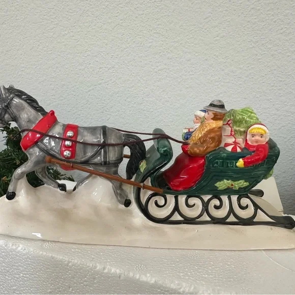 Department 56 Snow Village Sleighride - Picture 3 of 5